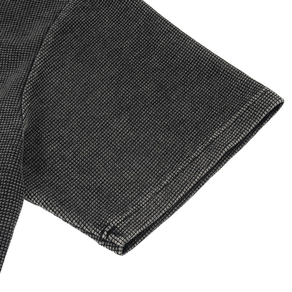 3 Loves Waffle-Texture Washed Cropped Boxy T-Shirt(250GSM)